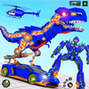 Dino Robot Car Transform Games Zeichen