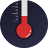 Thermometer - Hygrometer & Temperatur Messen Zeichen