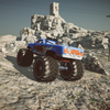 Open World Off Road Monster Trucks 2021 Rally Race Zeichen