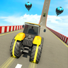 Farming Tractor Stunt-Spiele: Mega Ramp GT Racing Zeichen