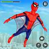 Flying Superhero Games: Flying Robot Hero Mission Zeichen