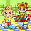 Vlad & Niki Supermarkt Spiel für Kinder Zeichen