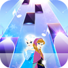 Piano Tiles Elsa Game - Let It Go Zeichen