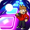 Tord FNF Tiles Hop Music Game Zeichen