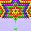 Bubble Shooter Rainbow Schießen und Blasen platzen Zeichen