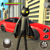 Bat Rope Hero Stickman Crime - Gangster Mafia Game Zeichen