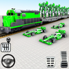 Transport Truck Robot Car Games Zeichen