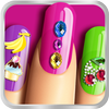 Nail Games™ Top Girls Makeup and Makeover Salon Zeichen