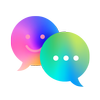 Messenger sms - Led Messages, Chat, Emojis, Themes Zeichen