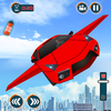 Flying Car Shooting Games - Drive Modern Cars Game Zeichen
