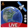 Live Earth Map - Weltkarte 3D, Satellitenansicht Zeichen