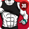 Sixpack in 30 Tagen - Bauchmuskel-Workout Zeichen