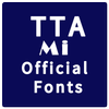 TTA Mi Official Myanmar Unicode Font Zeichen