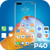 Huawei P40 Pro Launcher: P40 Themes and Wallpapers Zeichen