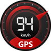 GPS Offline Digital Tacho & Kilometerzähler HUD Zeichen